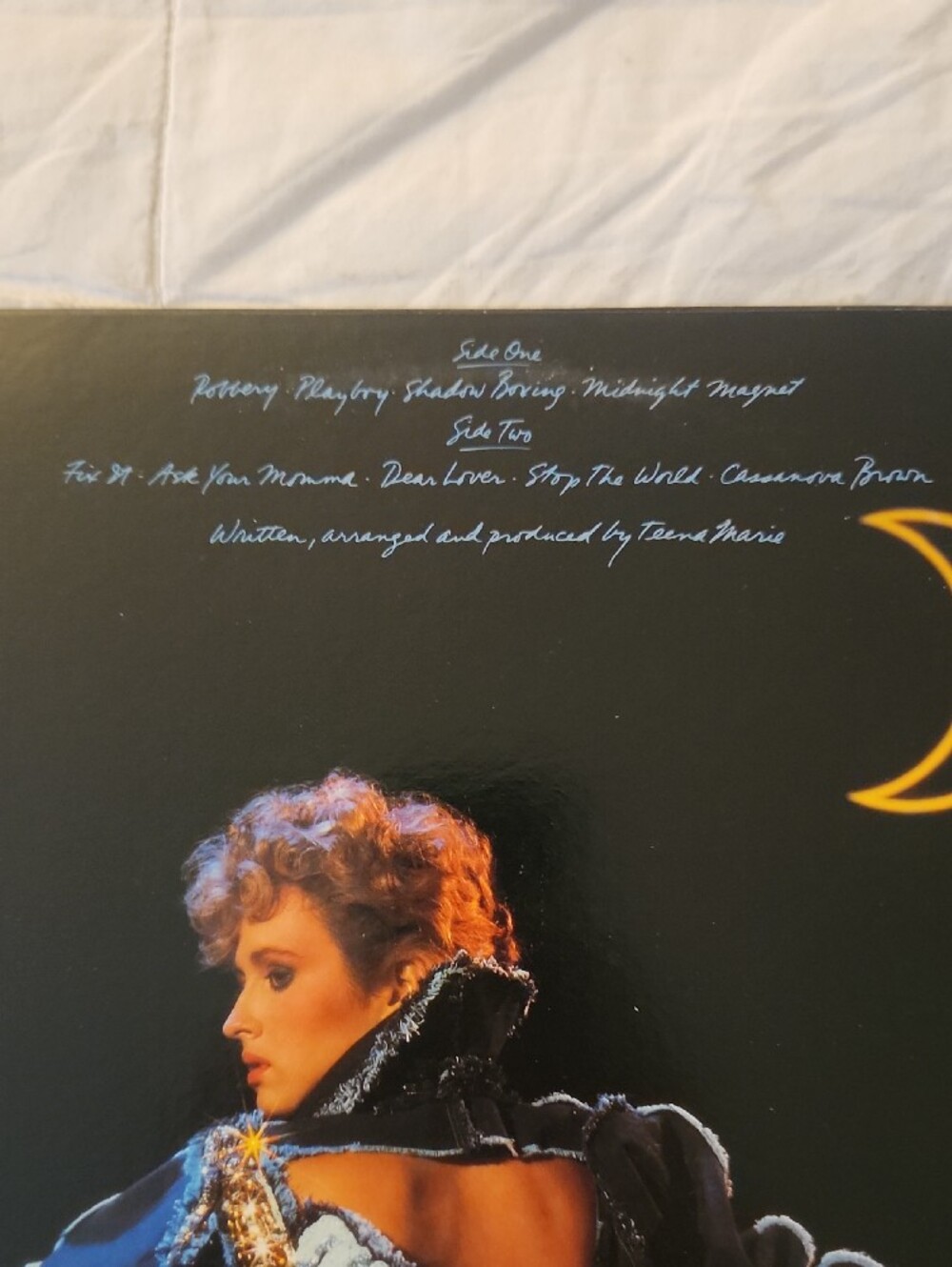 Teena Marie - Robbery (Black & Red Album Cover) Never Played Or Removed NM - Picture 4 of 4